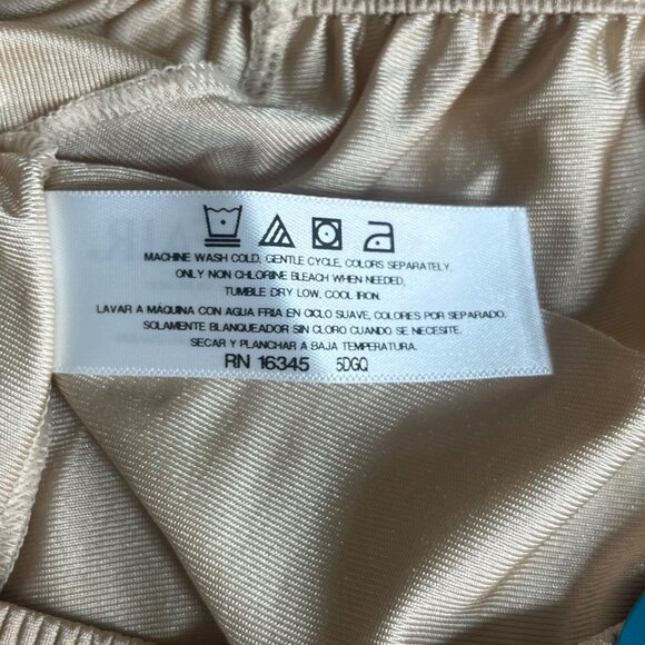 Vanity Fair Womens Skirt Slip Anti-Static Beige Size Small New - Picture 6 of 7